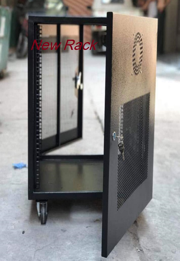 Tủ mạng New Rack 15u-600 Cao cấp